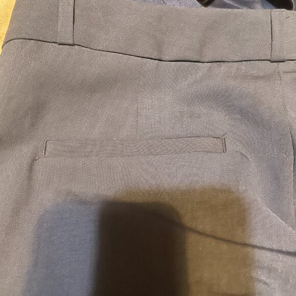 Banana Republic Ryan Navy Blue Pants Women’s Size 6 washable wool blend - Picture 9 of 9